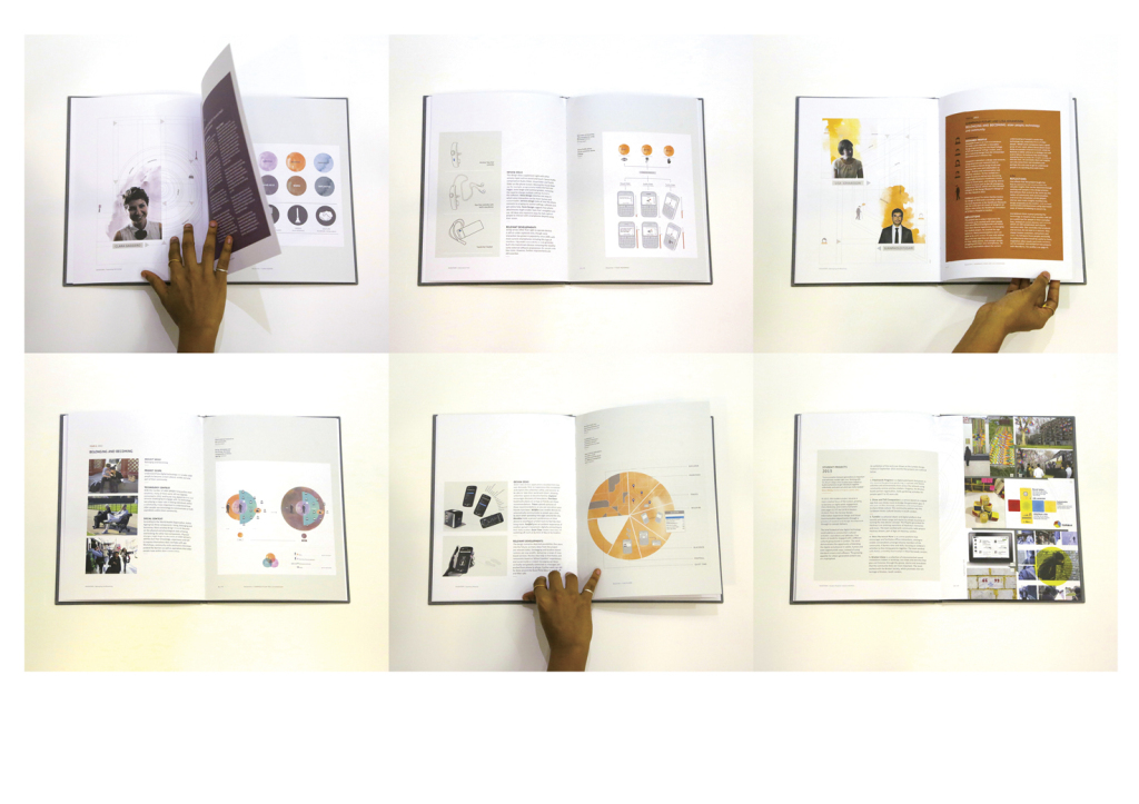 A peak into the information graphics created for Inventory, a book that documents seven years of collaborative research and work from BlackBerry (UK) and the Helen Hamlyn Centre for Design at the Royal College of Art. Printed by Pureprint, London.